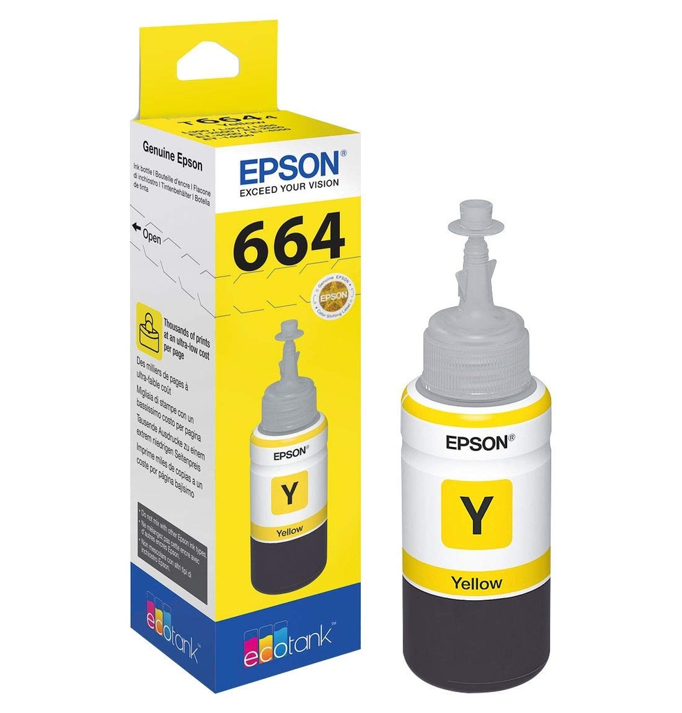 Ink Epson 664 Yellow