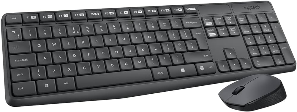 LogiTech Keyboard & Mouse Wireless MK235